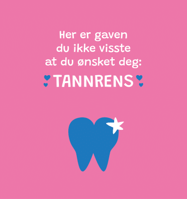 Gavekort valgfri sum – Tannrens